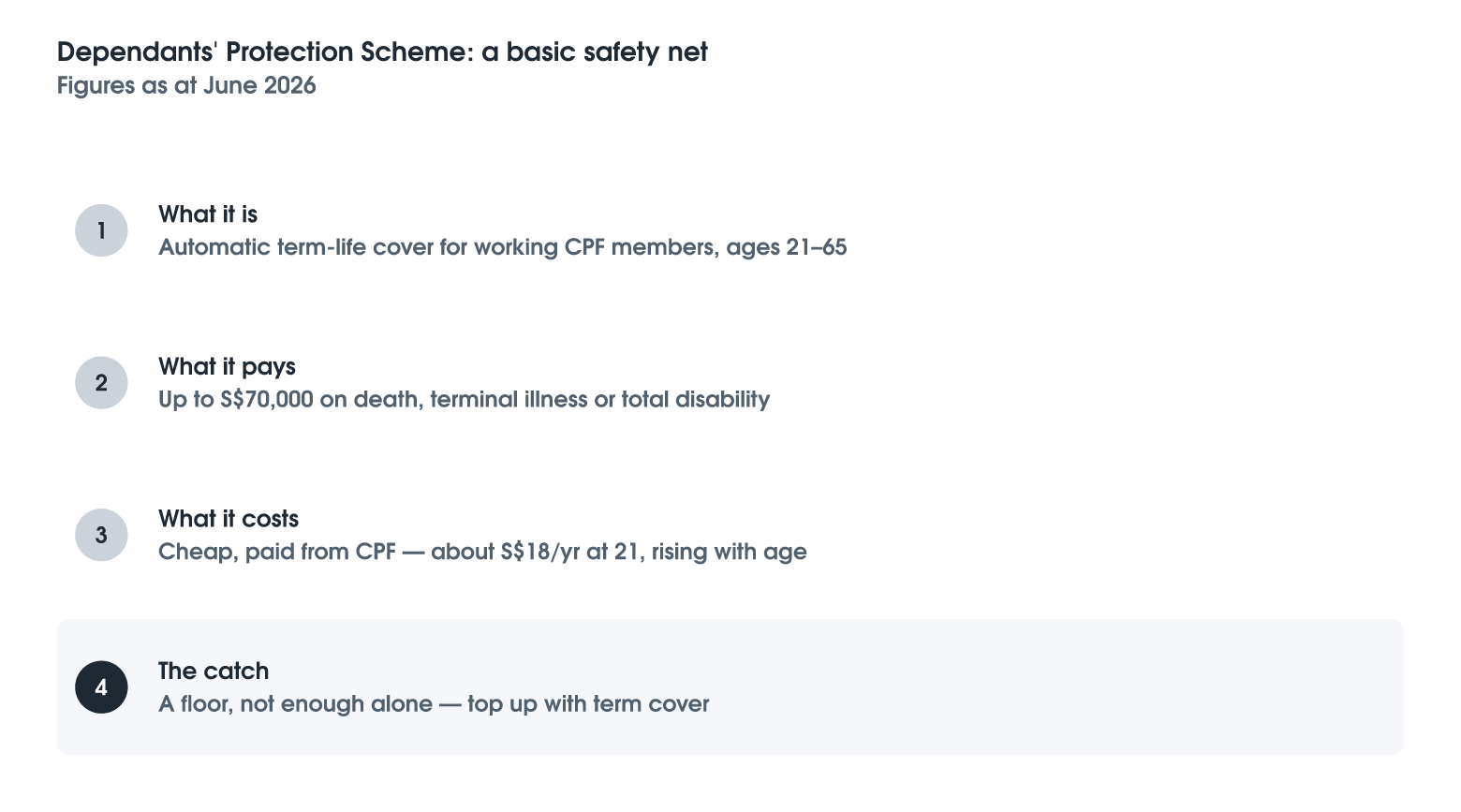 The Dependants' Protection Scheme: A Basic Safety Net